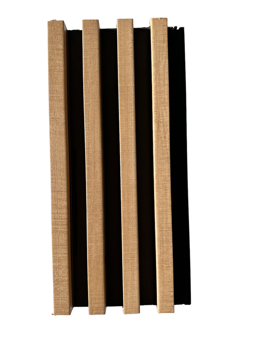Two Tone Interior Accent Wall Panels Wood Effect