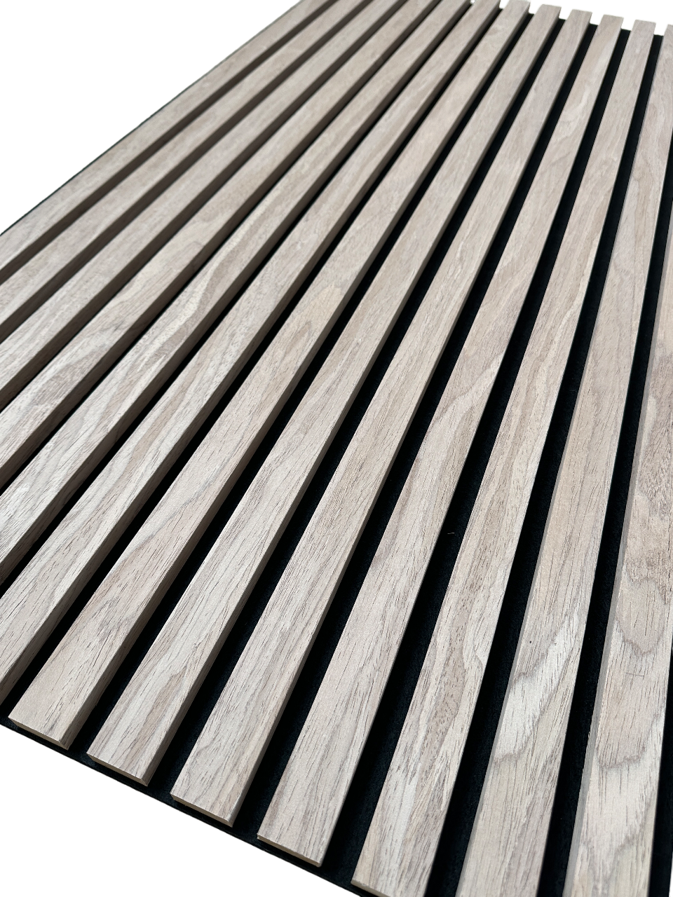 Acoustic Mini Wood Acoustic Panels Walnut Color 2 Pack 39.5” x 24" Panel Wall Art