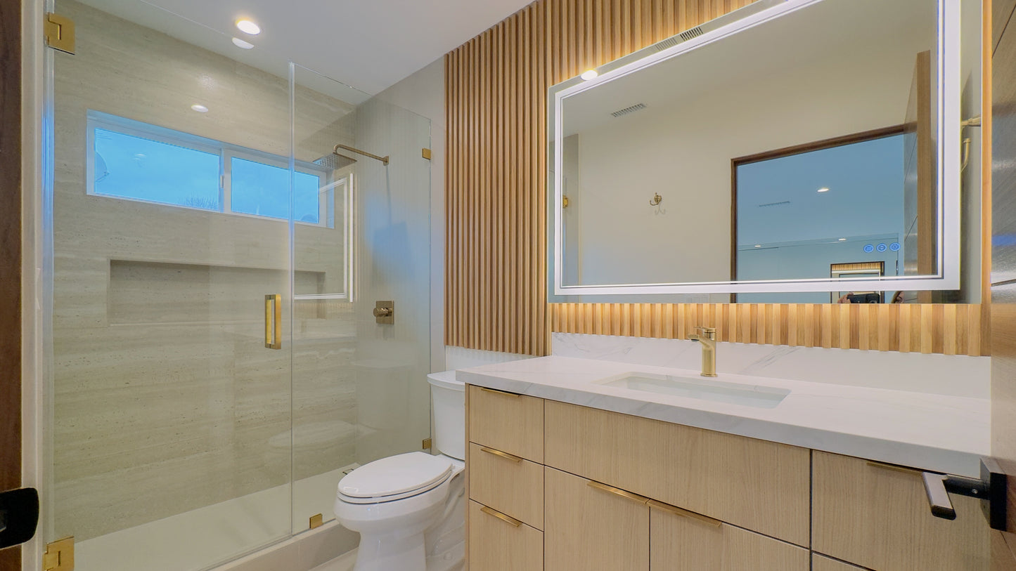 Interior Accent Wall Panels Wood Effect Extra Light Oak Color