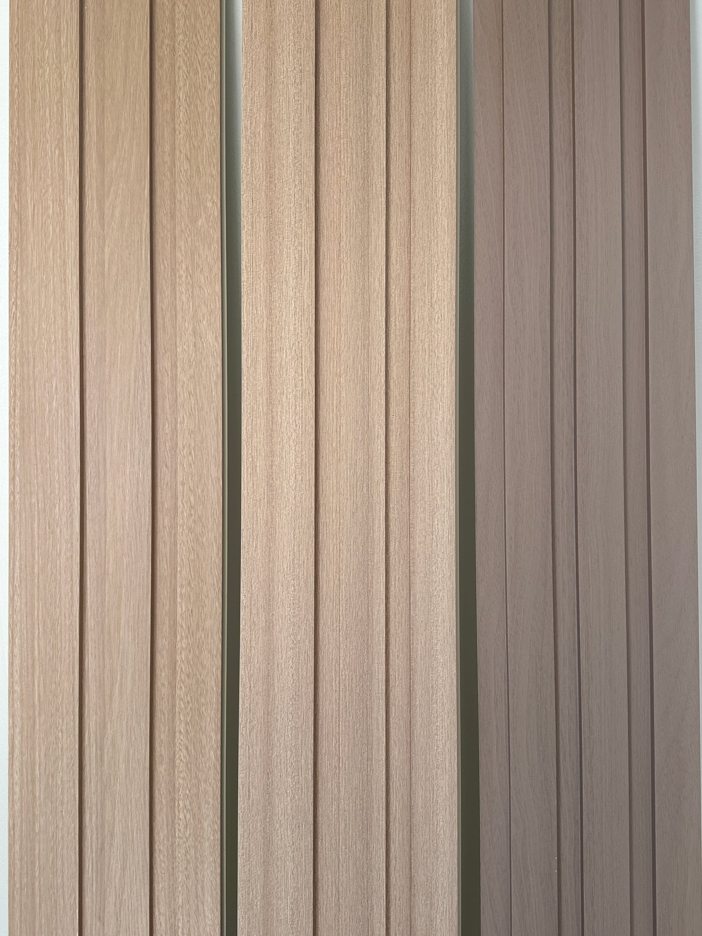 Wall Decor Slat Panels any Bedroom Interior Wood Look Acoustic 9.5 feet long by 8 in. wide