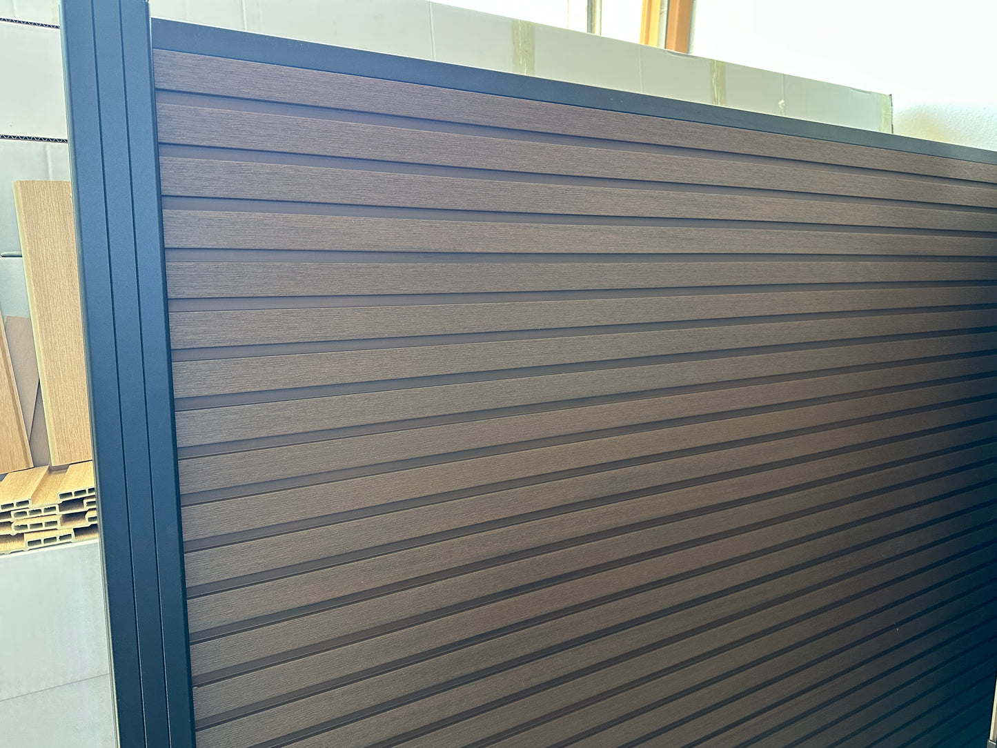 WPC Composite Fence Panels Aluminum Post Complete Sets 6'x6' or 8'x6' feet
