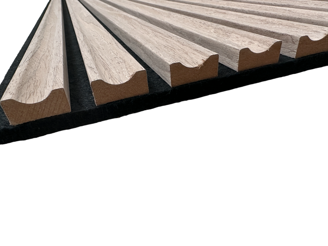 Acoustic Mini Wood Acoustic Panels Oak Color 39.5” x 24" Panel Wall Art