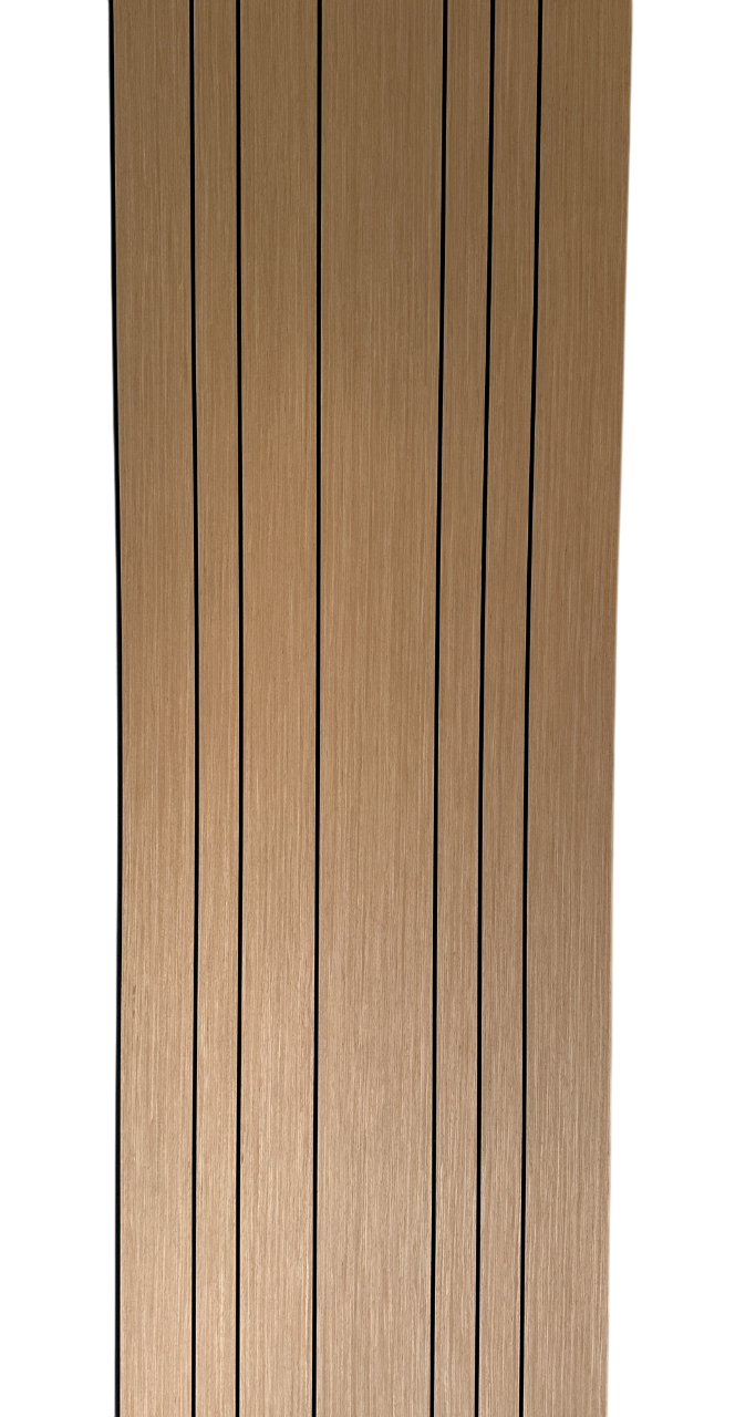 Wood Veneer Flat Panels with Adhesive on Back, Light Weight 2 feet by 8 feet