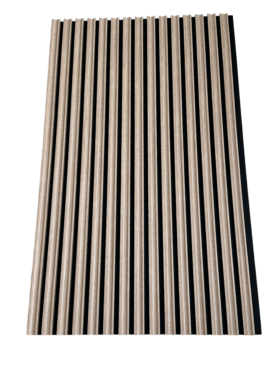 Acoustic Mini Wood Acoustic Panels Washed Oak Colo 39.5” x 24" Panel Wall Art Washed Color