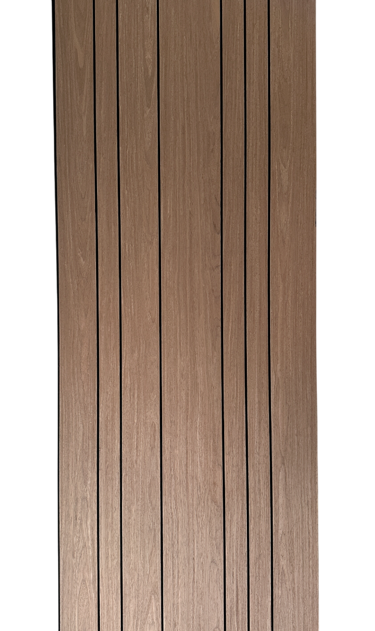 Wood Veneer Flat Panels with Adhesive on Back, Light Weight 2 feet by 8 feet