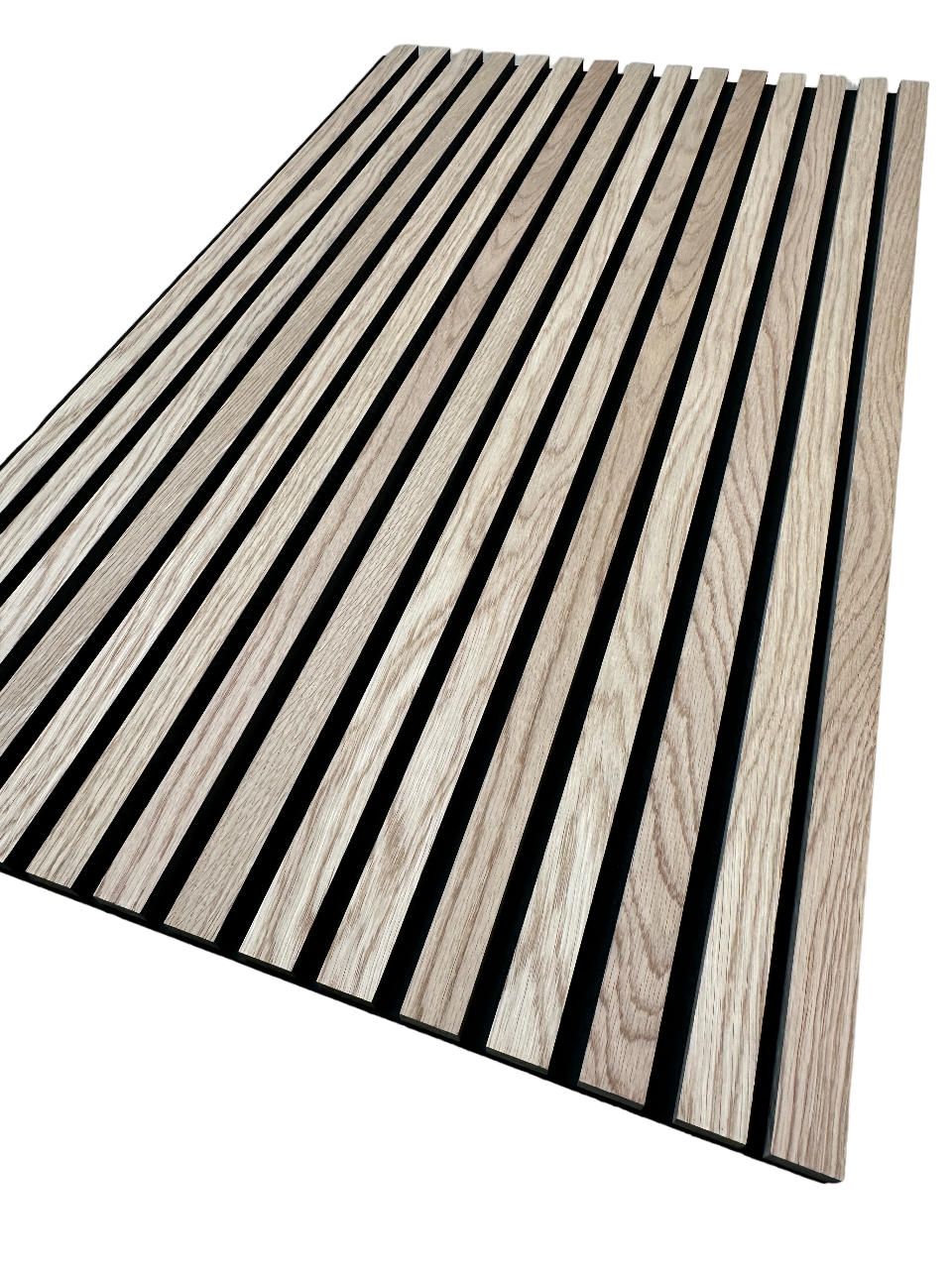 Acoustic Mini Flat Wood Acoustic Panels Oak Color 39.5” x 24" Panel Wall Art