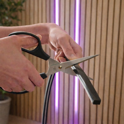 RGB Silicone Multi Color LED Lights for Acoustic Wall Slat Panels Dimmable Set of 3 Easily Inserted Lights