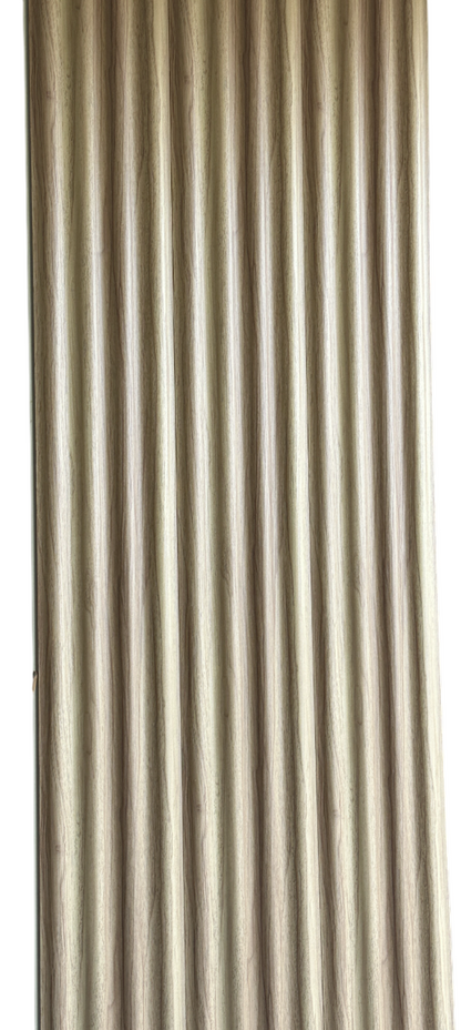 Half Rounded Panel Half Rounded White Oak Wall Panels Wall Claddings Wall Covering WPC ...