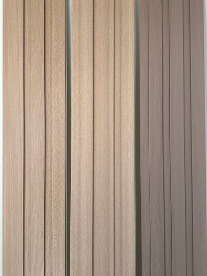 Wall Decor Slat Panels any Bedroom Interior Wood Look Acoustic 9.5 feet long by 8 in. wide