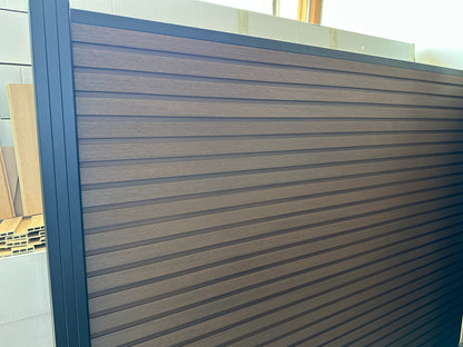 WPC Composite Fence Panels Aluminum Post Complete Sets 6'x6' or 8'x6' feet